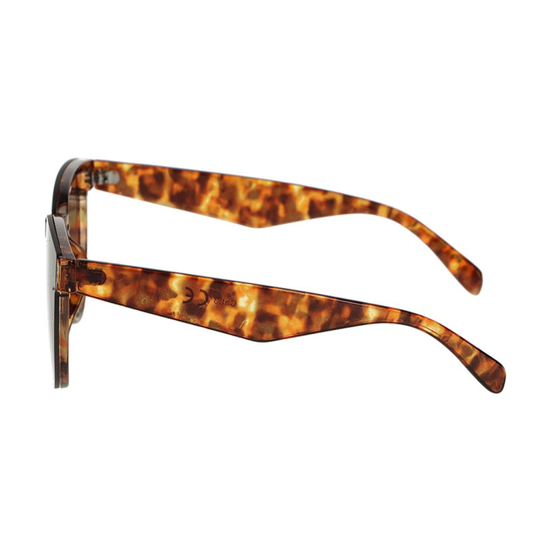 Afbeelding laden in galerijviewer, Spectrum zonnebril statement tortoise smoke bruin dames
