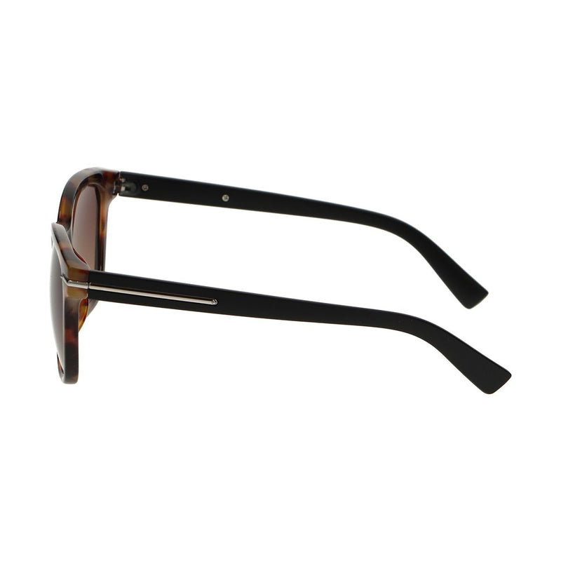 Afbeelding laden in galerijviewer, Spectrum zonnebril vierkant tortoise mat zwart dames
