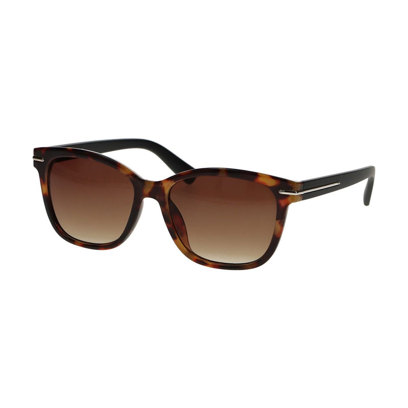 Afbeelding laden in galerijviewer, Spectrum zonnebril vierkant tortoise mat zwart dames
