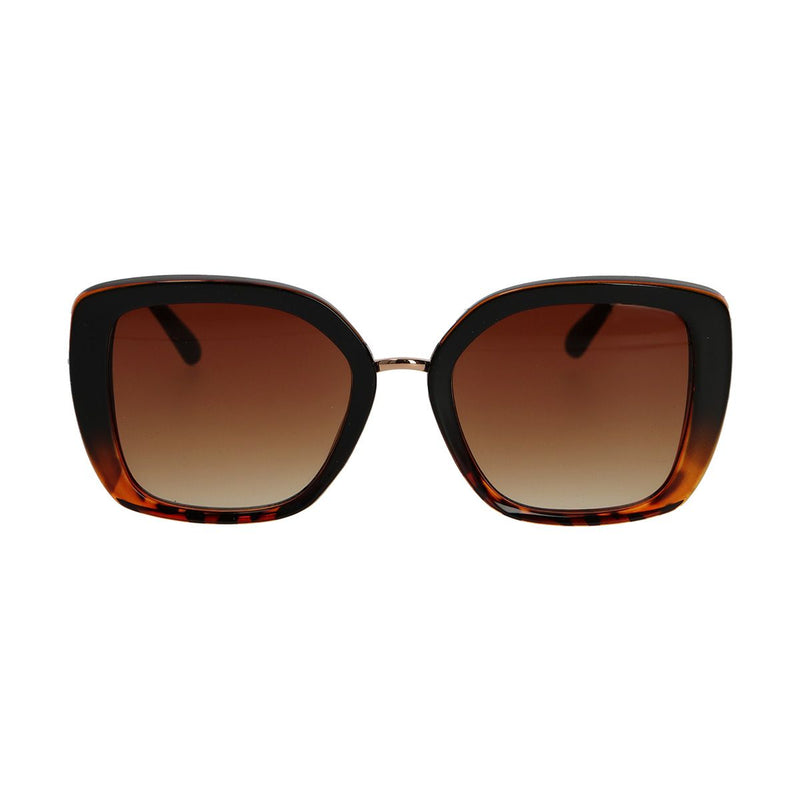 Afbeelding laden in galerijviewer, Spectrum zonnebril vlinder gradient tortoise bruin dames
