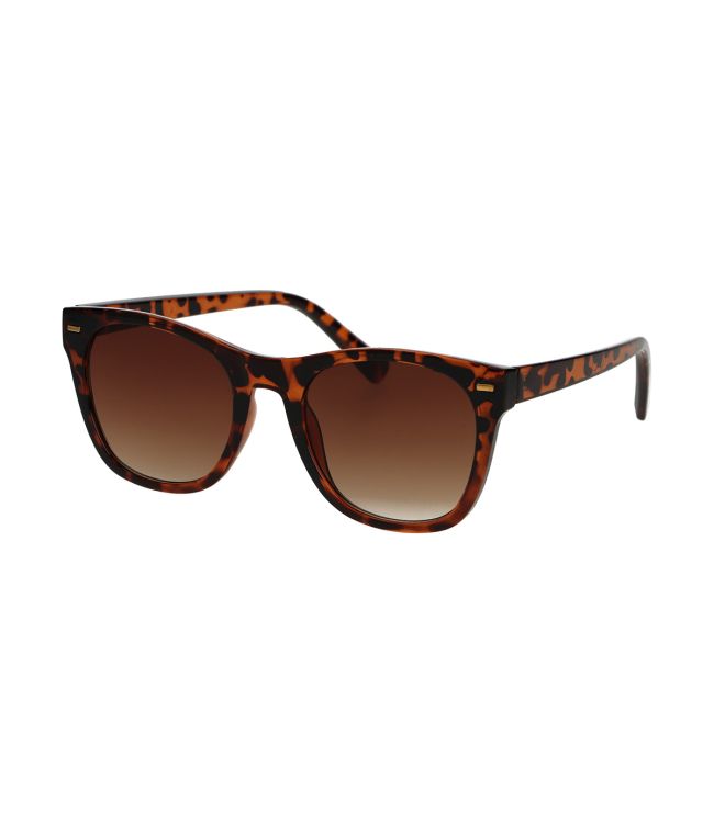 Afbeelding laden in galerijviewer, Spectrum zonnebril statement vierkant tortoise glans dames
