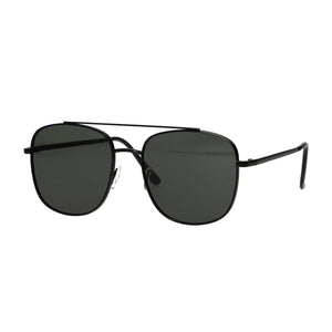 Spectrum zonnebril aviator zwart groen glas heren