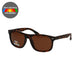 Spectrum polarized zonnebril tortoise bruin dames