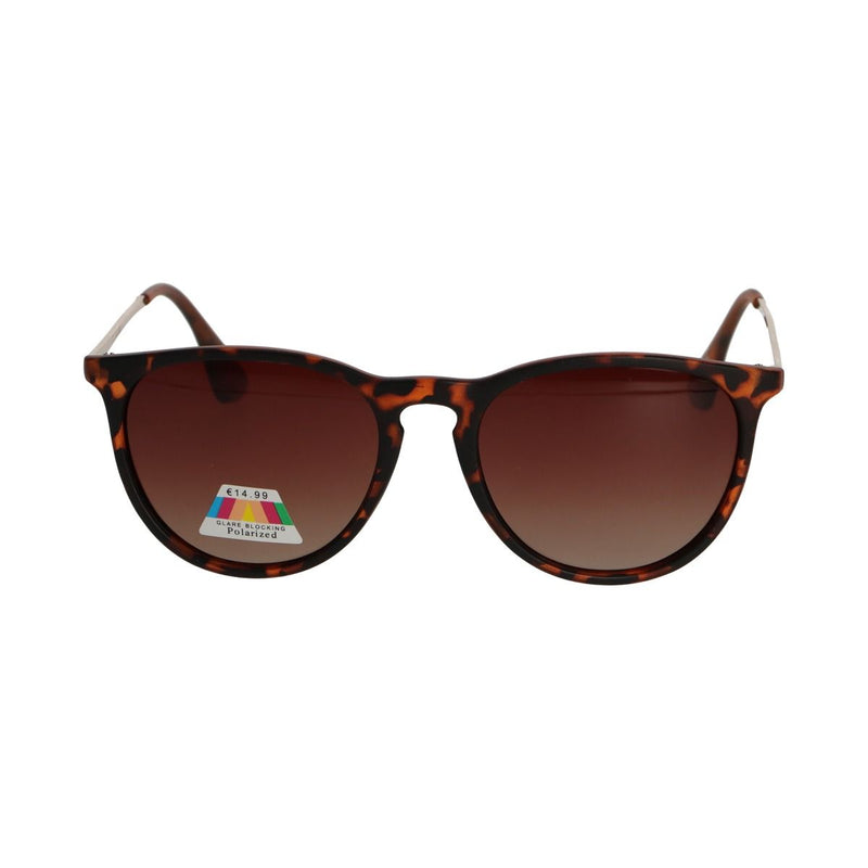 Afbeelding laden in galerijviewer, Spectrum polarized zonnebril rond tortoise goud bruin dames

