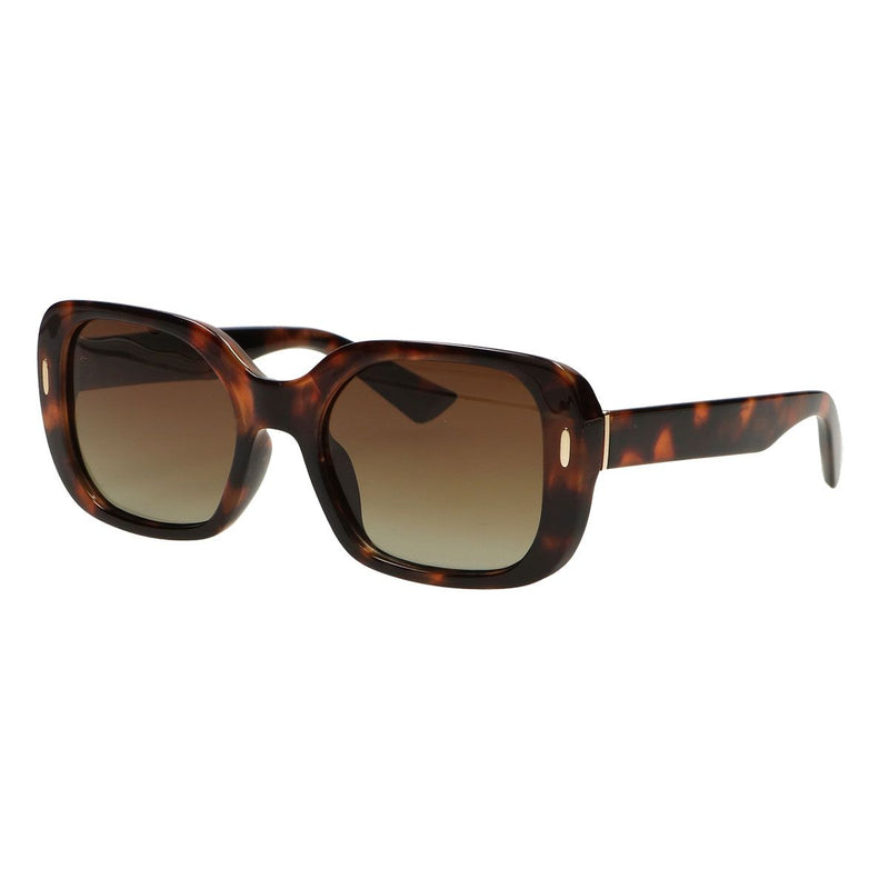 Afbeelding laden in galerijviewer, Spectrum polarized zonnebril tortoise gradiant bruin met goud dames
