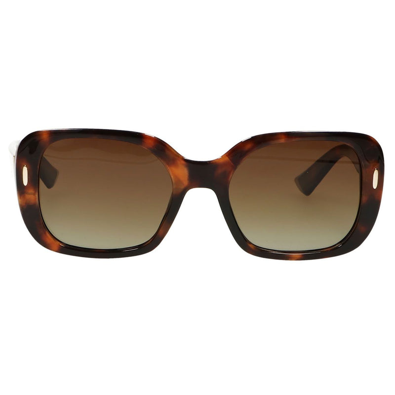 Afbeelding laden in galerijviewer, Spectrum polarized zonnebril tortoise gradiant bruin met goud dames
