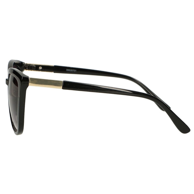 Afbeelding laden in galerijviewer, Spectrum polarized zonnebril cate eye zwart smoke glas dames

