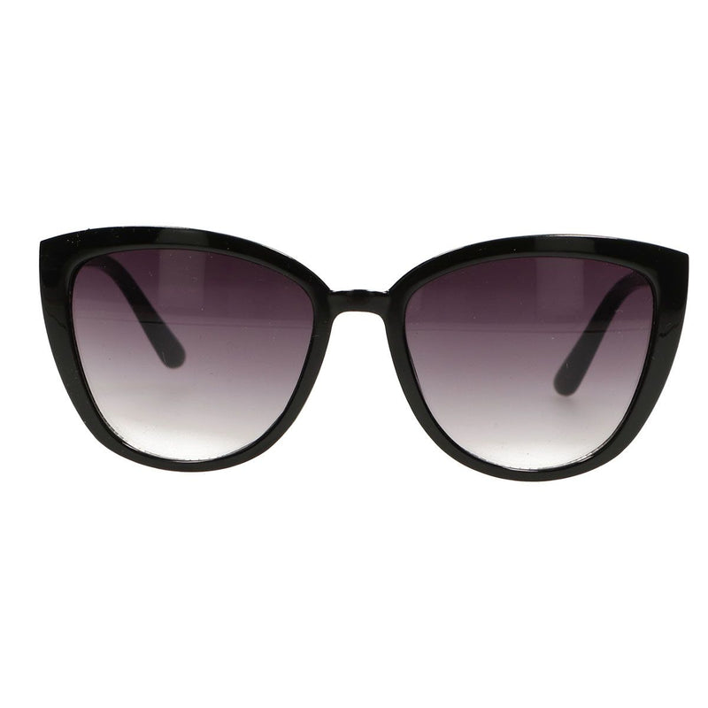 Afbeelding laden in galerijviewer, Spectrum polarized zonnebril cate eye zwart smoke glas dames
