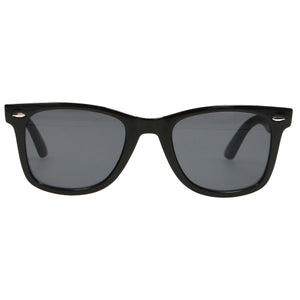 Spectrum polarized zonnebril vierkant zwart smoke heren