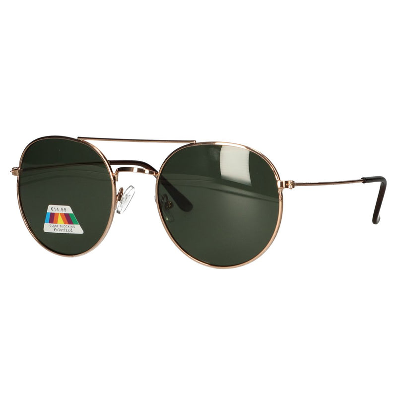 Afbeelding laden in galerijviewer, Spectrum polarized zonnebril piloot groen glas unisex

