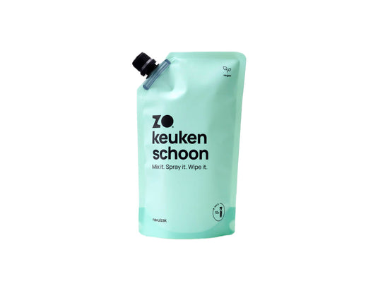 Zo schoon navulzak - keuken schoon