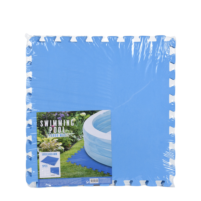 Afbeelding laden in galerijviewer, Zwembadtegels foam blauw 50x50cm 9 stuks
