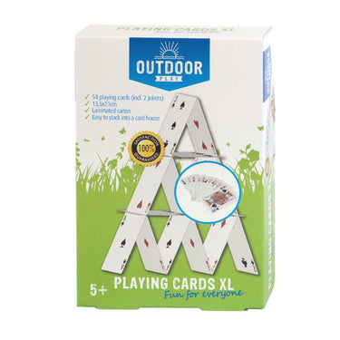 Outdoor play groot kaartspel