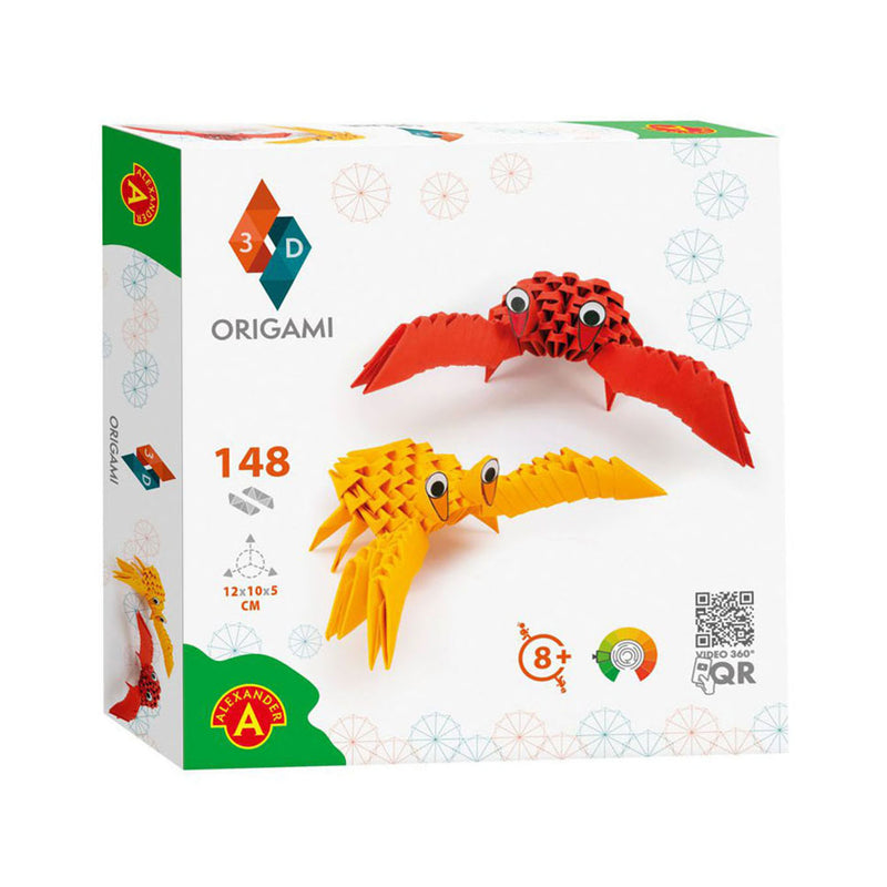 Afbeelding laden in galerijviewer, Selecta ORIGAMI 3D Krabben, 148dlg.
