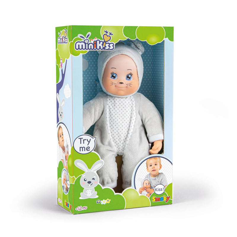 Afbeelding laden in galerijviewer, Smoby Minikiss Babypop Konijn
