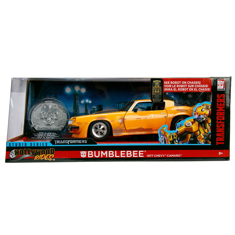Afbeelding laden in galerijviewer, Jada Toys Jada Die-Cast Transformers Bumblebee 1:24
