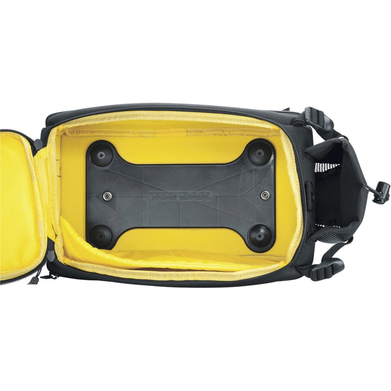 Afbeelding laden in galerijviewer, Topeak Dragertas MTS Trunkbag DXP Zwart, 22.6L, klittenband, waterbestendig, bidonhouder
