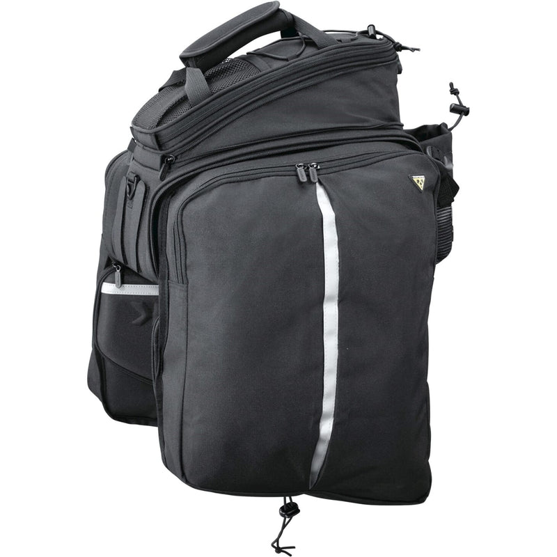 Afbeelding laden in galerijviewer, Topeak Dragertas MTS Trunkbag DXP Zwart, 22.6L, klittenband, waterbestendig, bidonhouder
