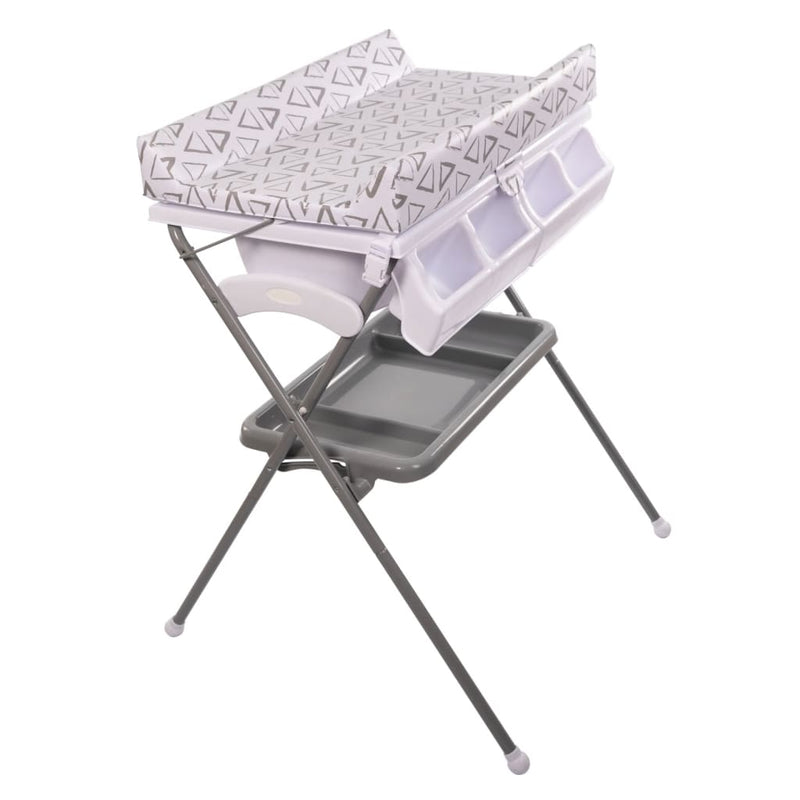 Afbeelding laden in galerijviewer, Bo Jungle Bo Badcommode Pennsylvania 2-in-1 inklapbaar grijs
