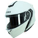 Axxis helm storm solid glans wit l