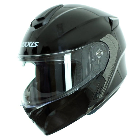 Axxis helm storm solid mat zwart xl