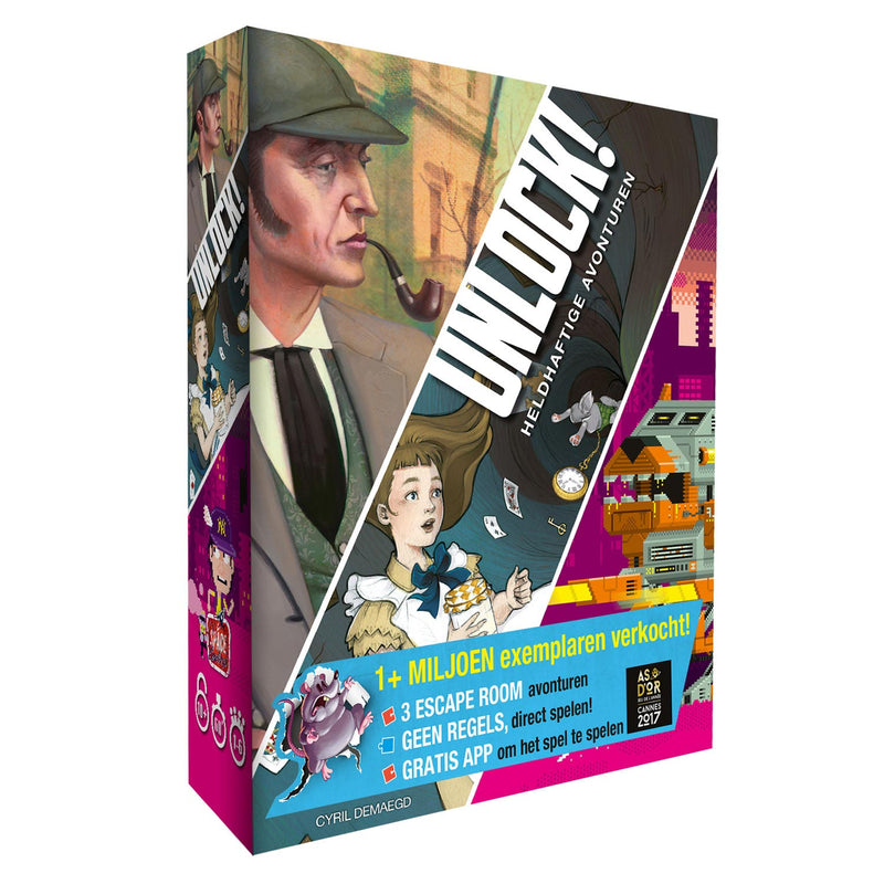 Afbeelding laden in galerijviewer, Asmodee Unlock! 5 Heldhaftige Avonturen
