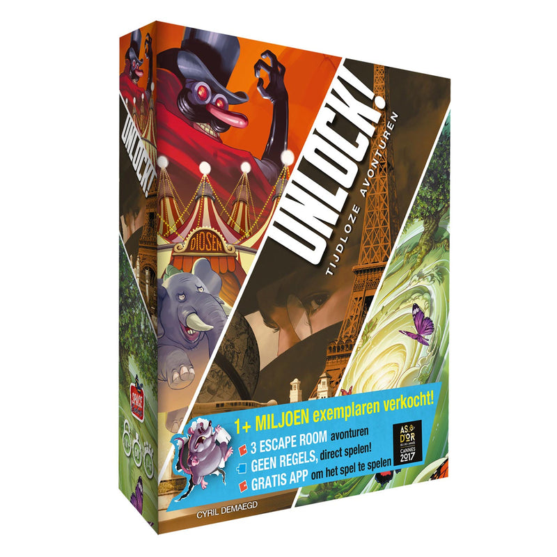 Afbeelding laden in galerijviewer, Asmodee Unlock! 6 Tijdloze Avonturen
