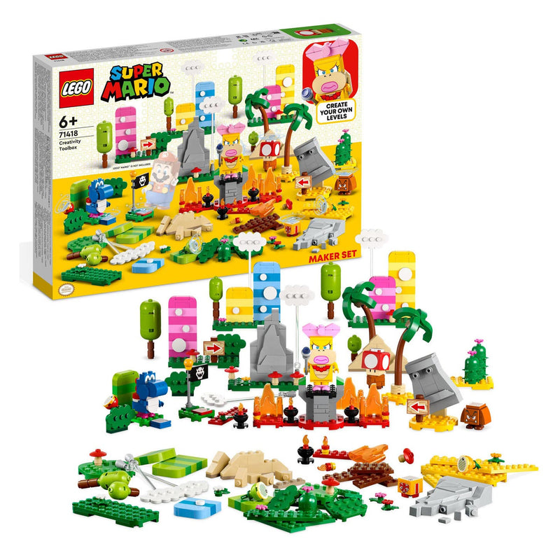 Afbeelding laden in galerijviewer, Lego LEGO Super Mario 71418 Makersset: Creatieve Gereedschapskist
