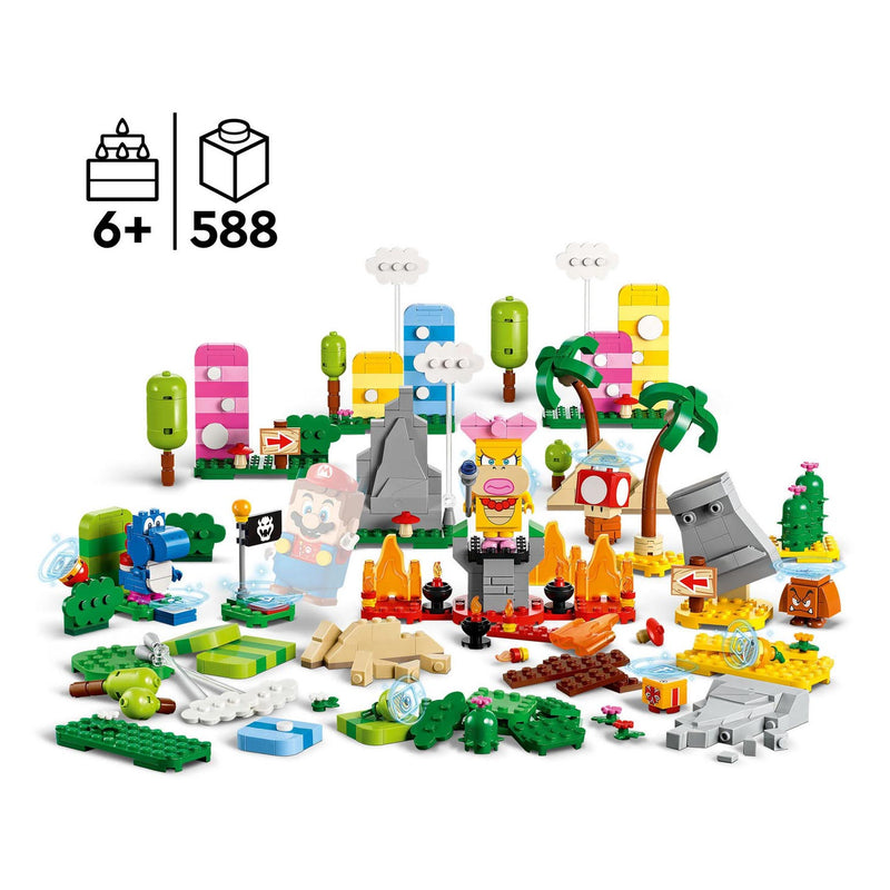 Afbeelding laden in galerijviewer, Lego LEGO Super Mario 71418 Makersset: Creatieve Gereedschapskist
