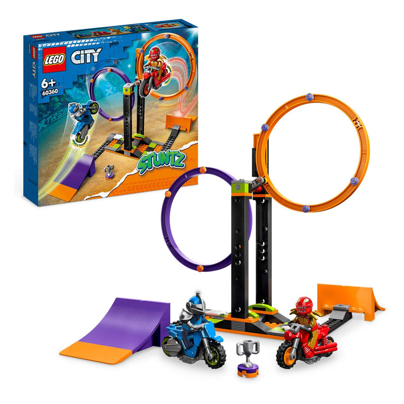Afbeelding laden in galerijviewer, Lego LEGO City 60360 Spinning Stunt-Uitdaging
