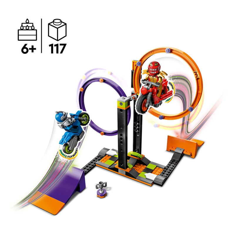 Afbeelding laden in galerijviewer, Lego LEGO City 60360 Spinning Stunt-Uitdaging
