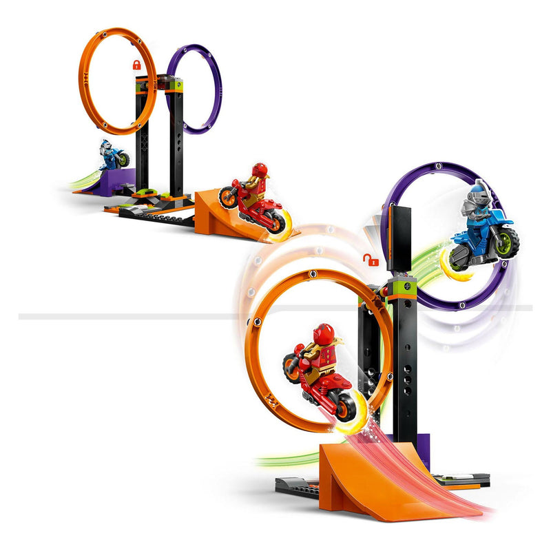 Afbeelding laden in galerijviewer, Lego LEGO City 60360 Spinning Stunt-Uitdaging
