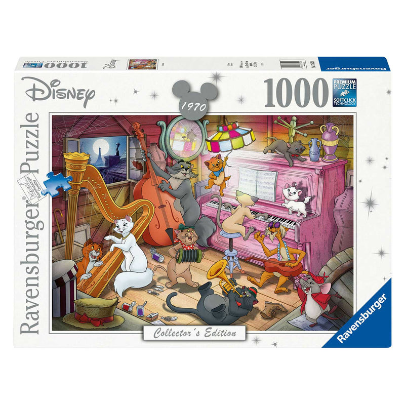 Afbeelding laden in galerijviewer, Ravensburger Aristocats Legpuzzel, 1000st.
