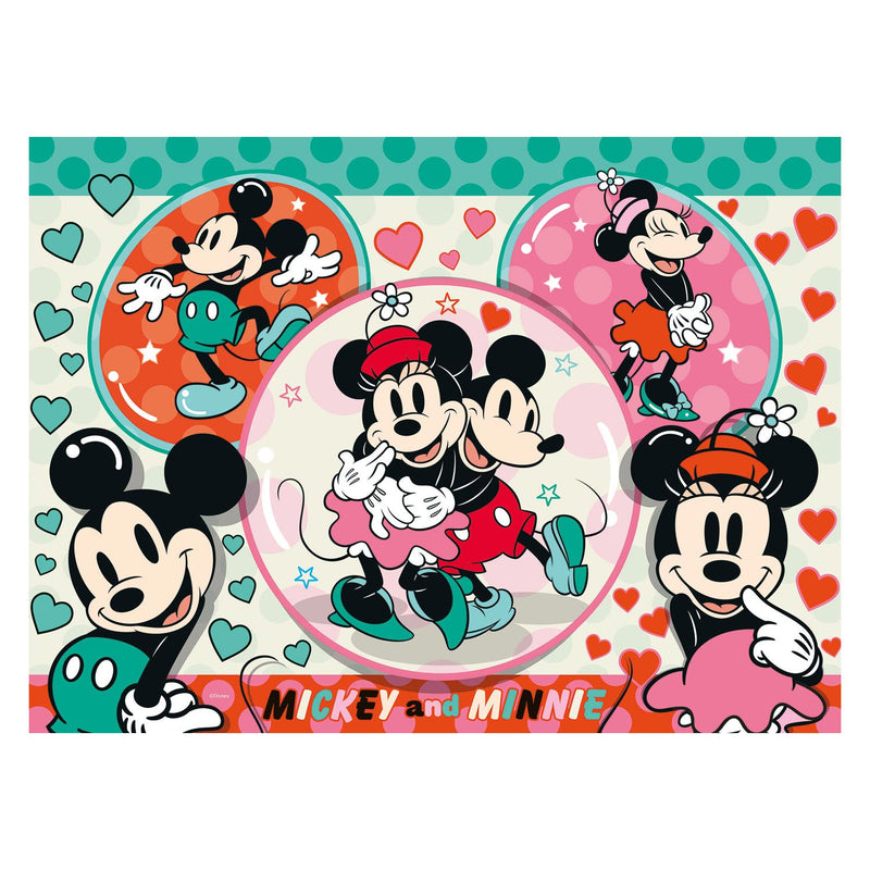Afbeelding laden in galerijviewer, Ravensburger Droompaar Mickey Minnie Legpuzzel, 150st. XXL
