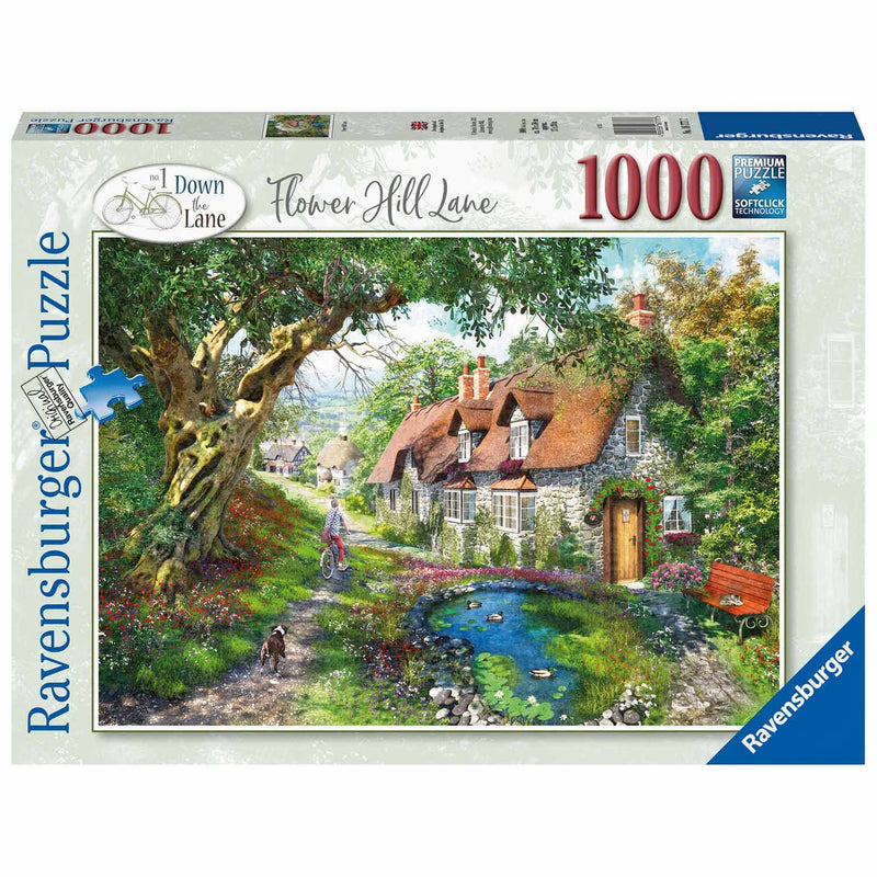 Afbeelding laden in galerijviewer, Ravensburger Flower Hill Lane, 1000st.
