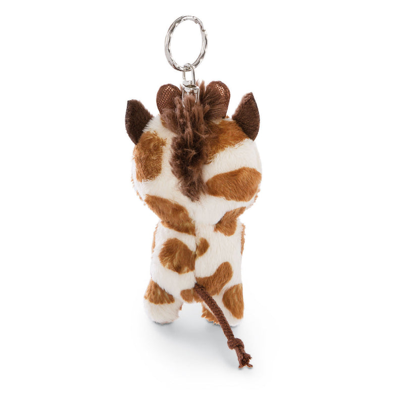 Afbeelding laden in galerijviewer, Nici Glubschis Pluchen Sleutelhanger Giraffe Halla, 9cm
