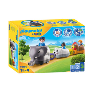 Playmobil 1.2.3. Dierentrein 70405