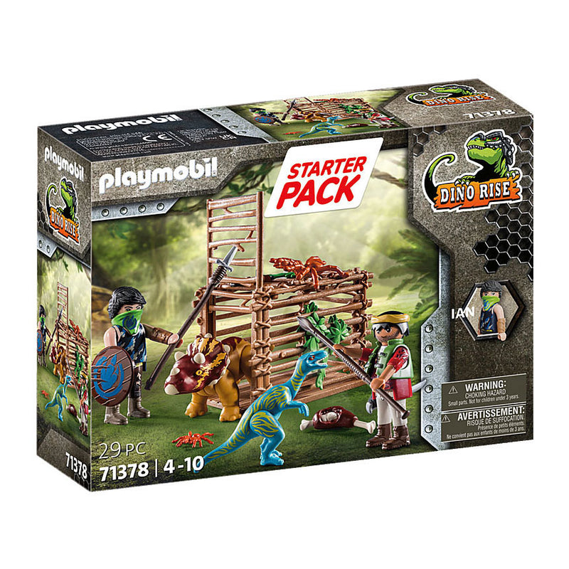 Afbeelding laden in galerijviewer, Playmobil Playmobil Rise Starterpack Bevrijding van de Triceratops 71378
