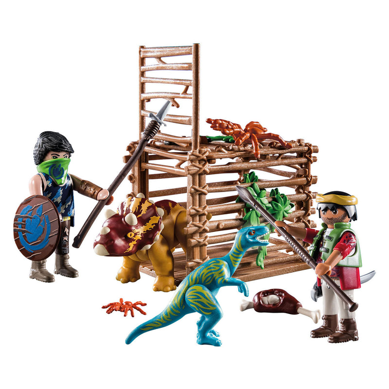 Afbeelding laden in galerijviewer, Playmobil Playmobil Rise Starterpack Bevrijding van de Triceratops 71378
