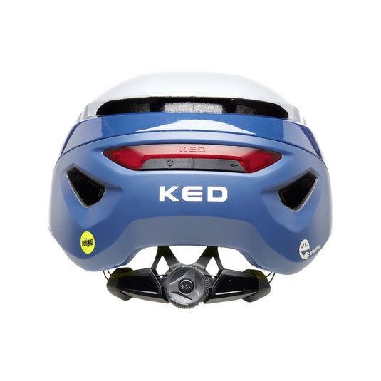 Ked Fietshelm Mitro UE-1 M (52-58cm) Blauw Wit