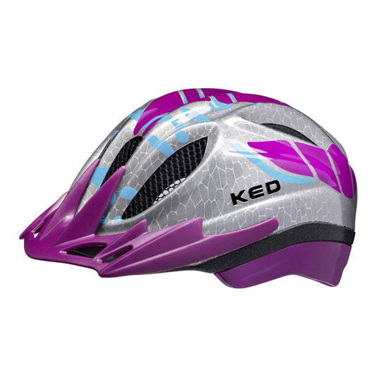 Ked Fietshelm Meggy II S M (49-55cm) violet star