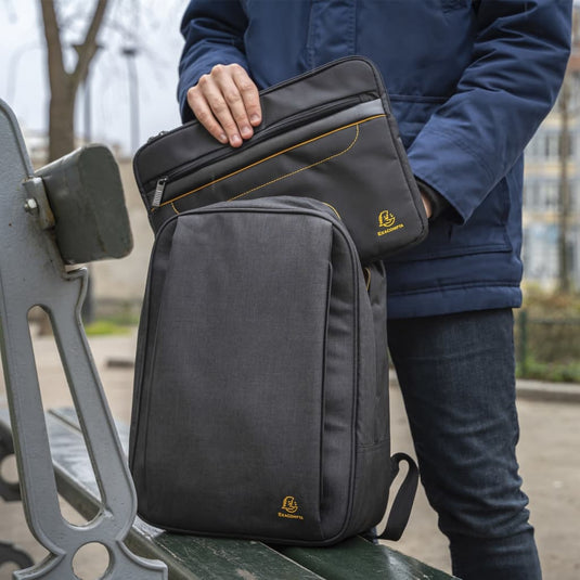 Laptoprugzak exacompta 17934e zwart polyester