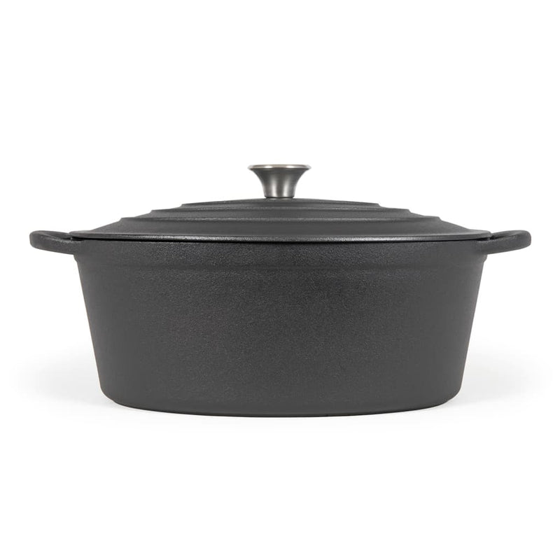 Afbeelding laden in galerijviewer, Livoo Livoo Braadpan ovaal 7 L 34 cm zwart
