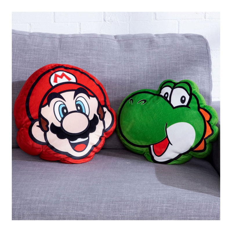Afbeelding laden in galerijviewer, Tomy Mocchi Mocchi Mega Super Mario Yoshi Pluchen Knuffel

