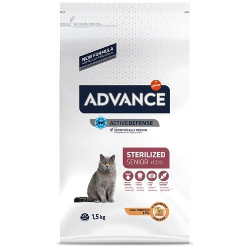 Afbeelding laden in galerijviewer, Advance Cat sterilized sensitive senior 10+
