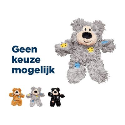 Afbeelding laden in galerijviewer, Kong Cat softies patchwork bear assorti
