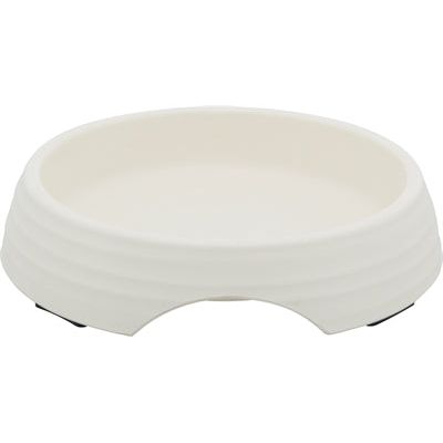 Afbeelding laden in galerijviewer, Trixie Voerbak kat melamine rvs wit
