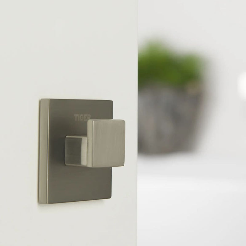 Afbeelding laden in galerijviewer, Tiger Tiger Handdoekhaak Items 4x2 cm zilver 284520946
