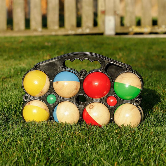 HI HI 10-delige Jeu de boulesset hout
