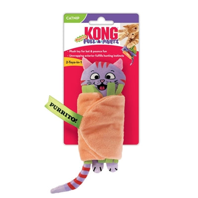 Afbeelding laden in galerijviewer, Kong Pull-a-partz purrito
